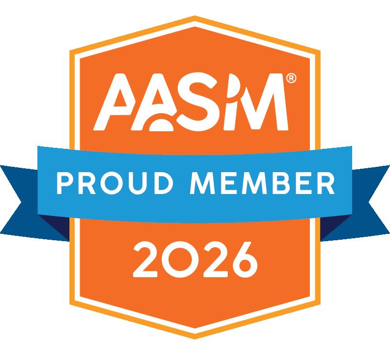 AASM proud member 2026 badge
