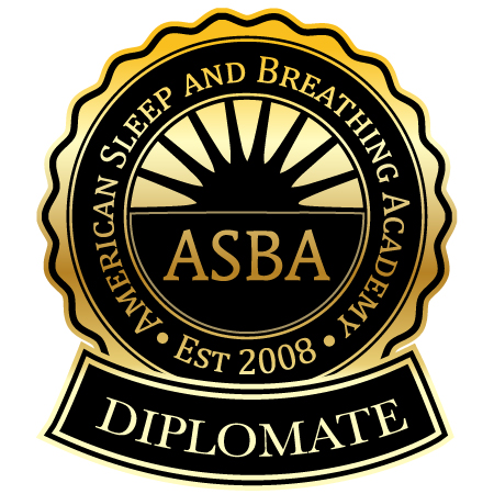 American Sleep and Breathing Academy Diplomate seal
