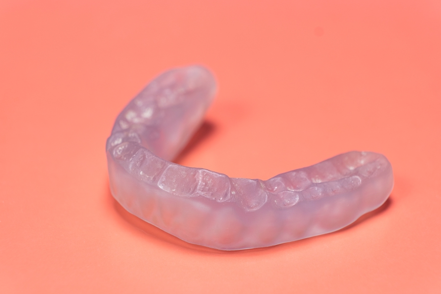 custom nightguard, nightguard cleaning, nightguard maintenance, Dental mouthguard, splint for the treatment of dysfunction of the temporomandibular joints, bruxism, malocclusion, to relax the muscles of the jaw.